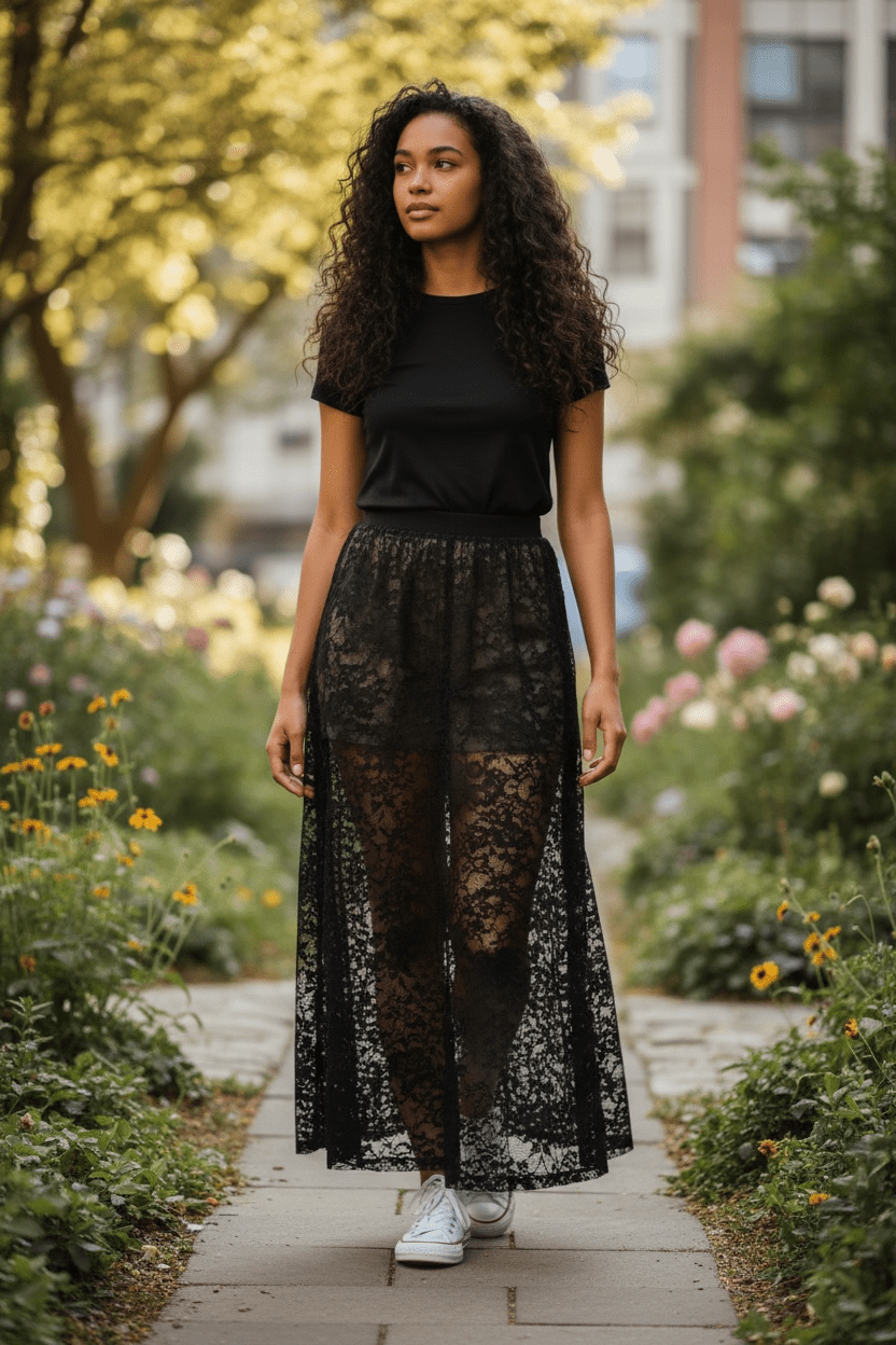 Variety of Lace Skirts - House of FaSHUN by Shun Melson