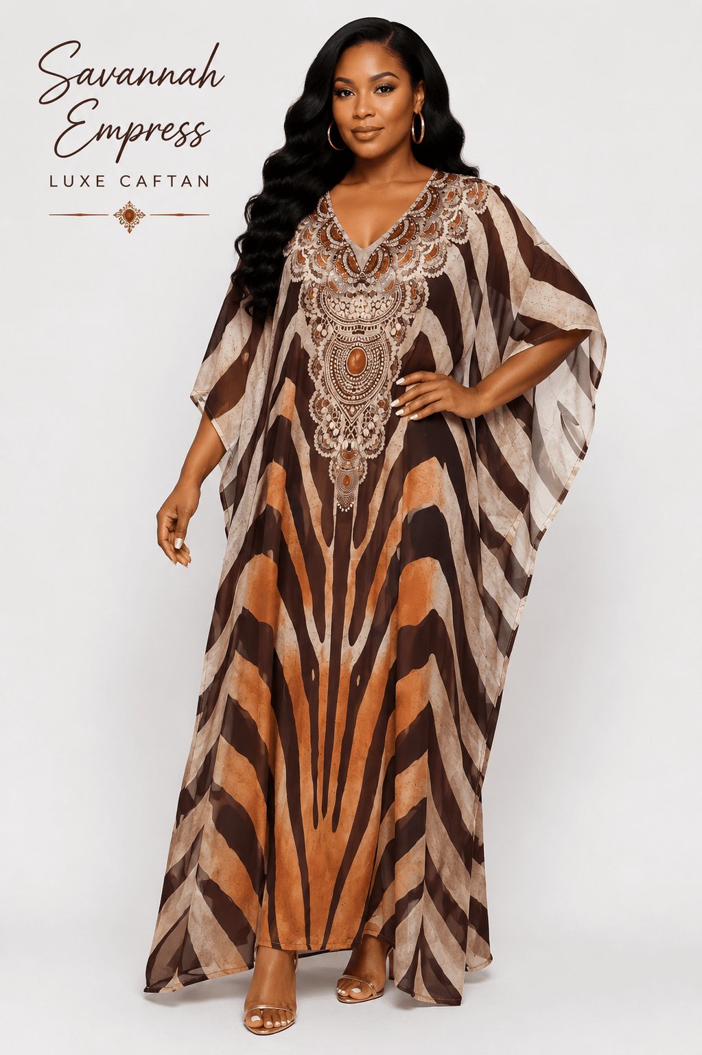 Variety of Luxe Caftan - House of FaSHUN by Shun Melson