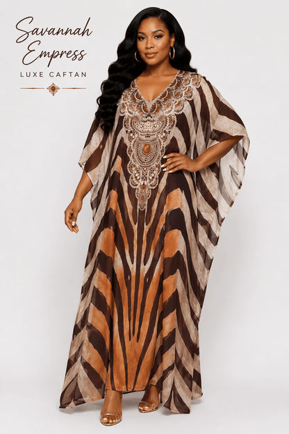 Variety of Luxe Caftan - House of FaSHUN by Shun Melson