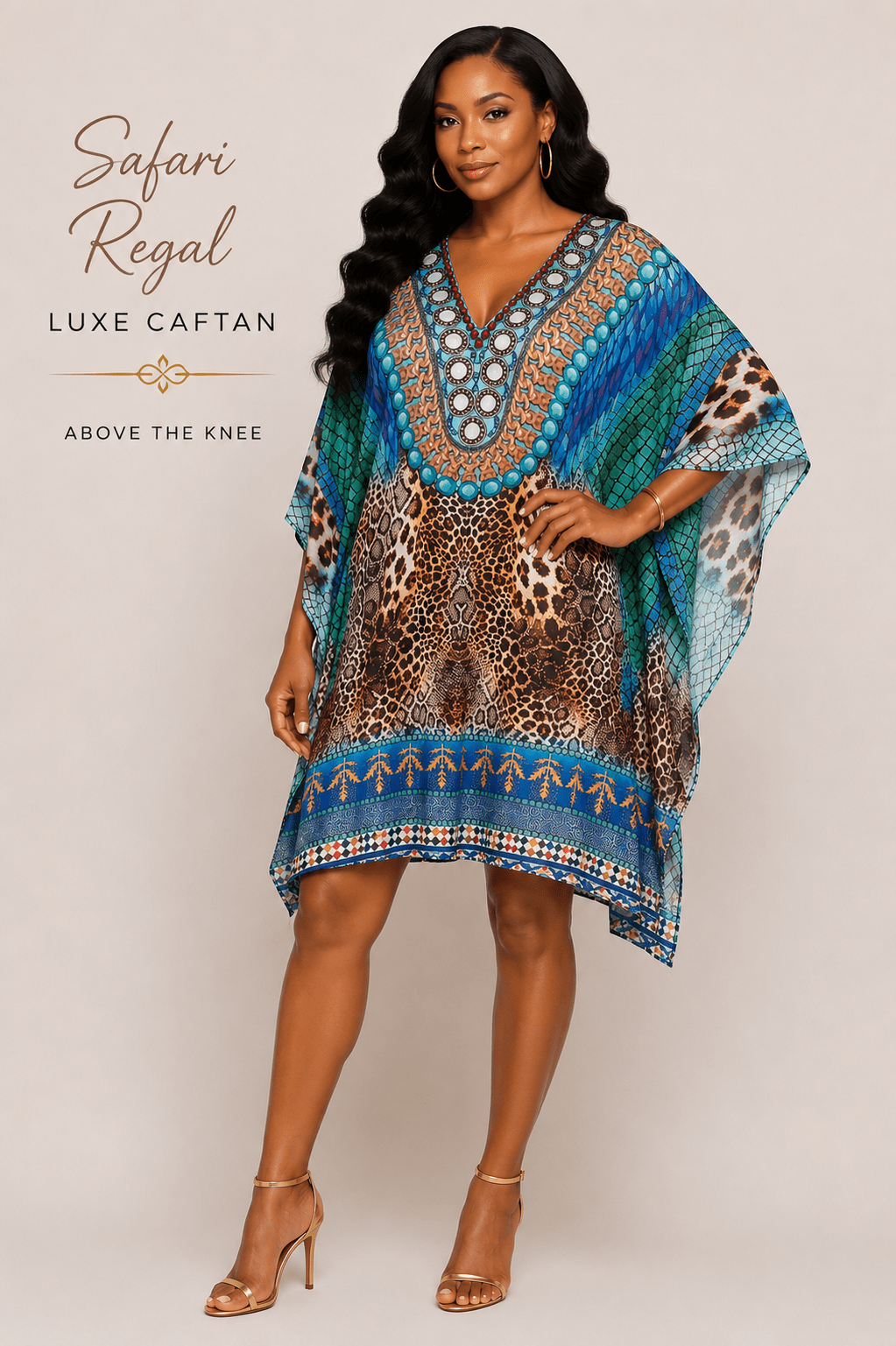 Variety of Luxe Caftan - House of FaSHUN by Shun Melson
