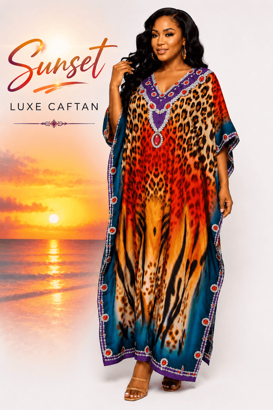 Variety of Luxe Caftan - House of FaSHUN by Shun Melson