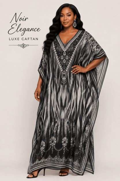 Variety of Luxe Caftan - House of FaSHUN by Shun Melson
