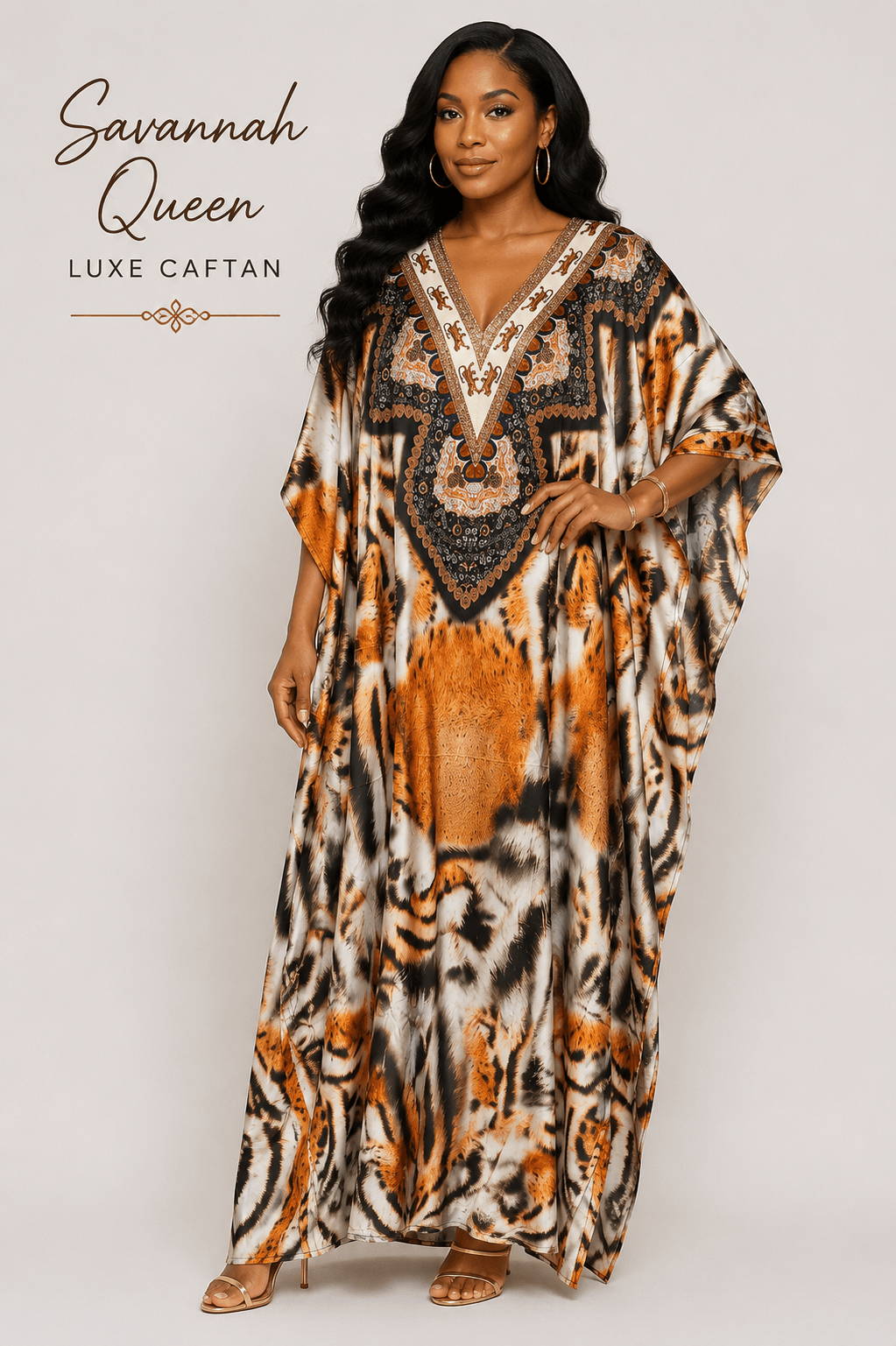 Variety of Luxe Caftan - House of FaSHUN by Shun Melson