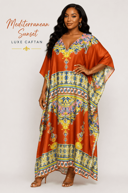 Variety of Luxe Caftan - House of FaSHUN by Shun Melson