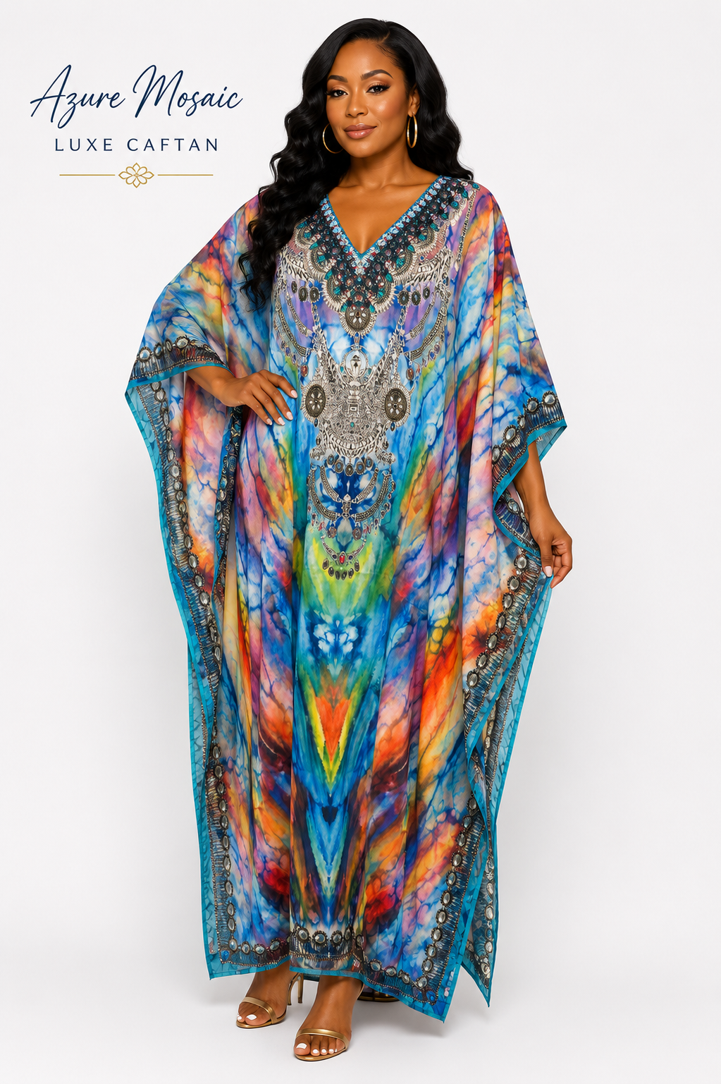 Variety of Luxe Caftan - House of FaSHUN by Shun Melson