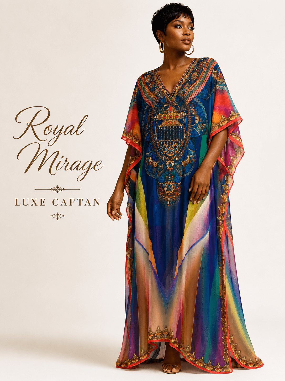 Variety of Luxe Caftan - House of FaSHUN by Shun Melson