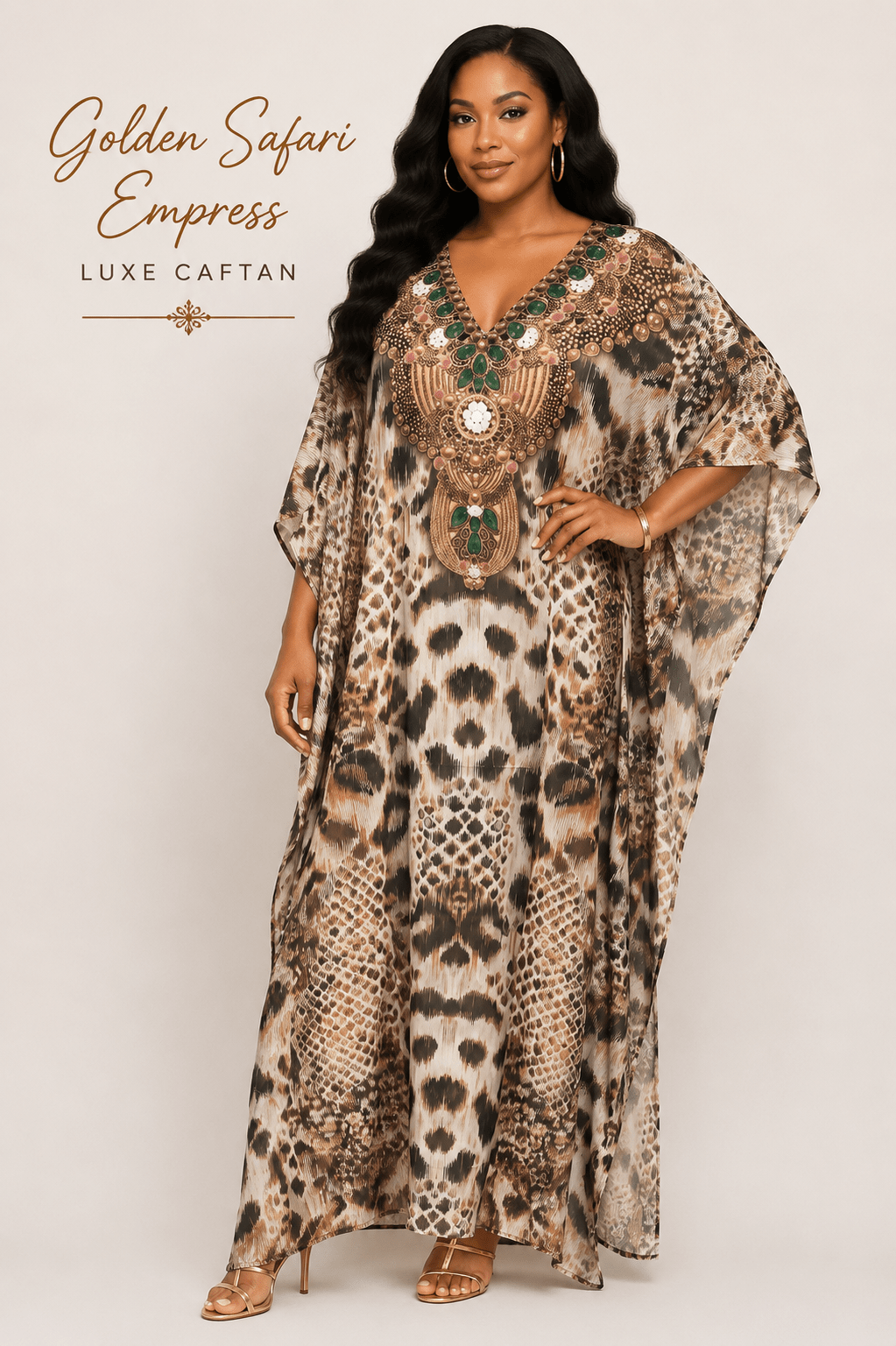 Variety of Luxe Caftan - House of FaSHUN by Shun Melson