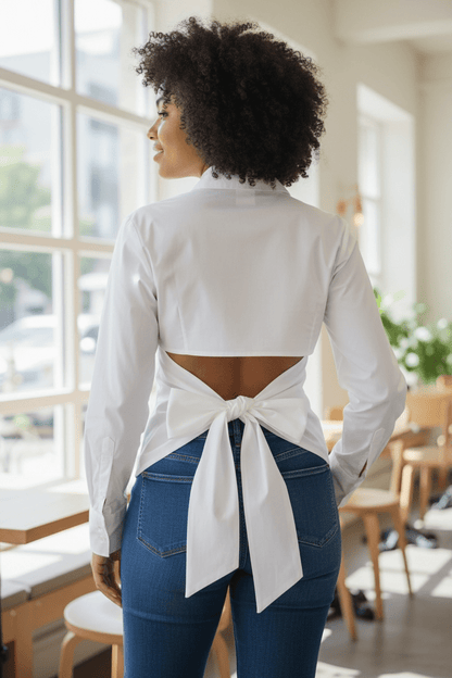 Variety of White Blouses - House of FaSHUN by Shun Melson