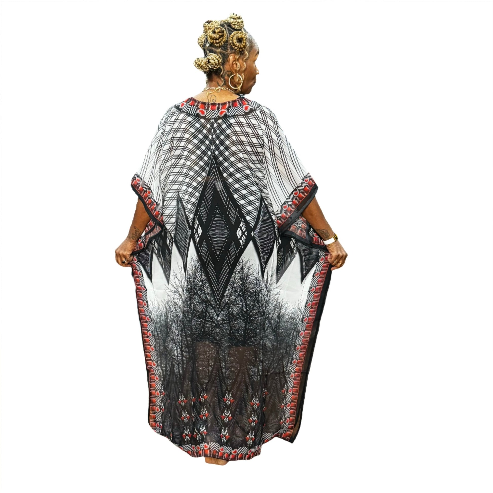 Vibrant Print Caftans - House of FaSHUN by Shun Melson