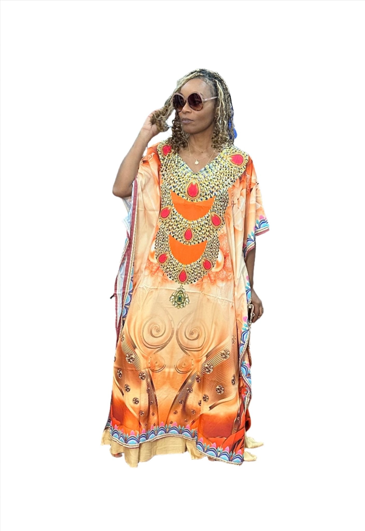 Vibrant Print Caftans - House of FaSHUN by Shun Melson