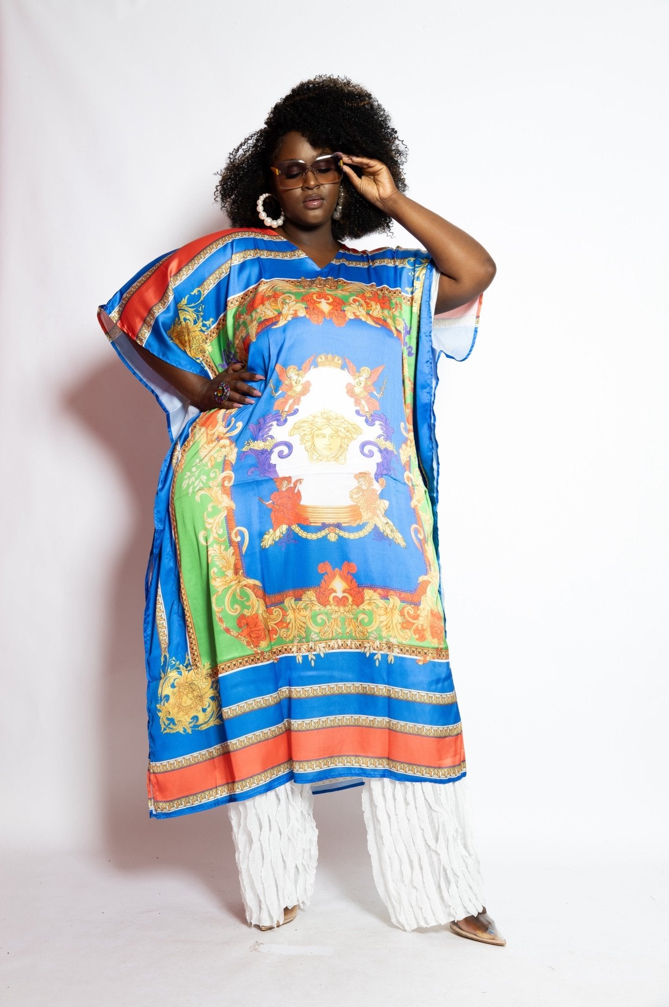 Vibrant Print Caftans - House of FaSHUN by Shun Melson