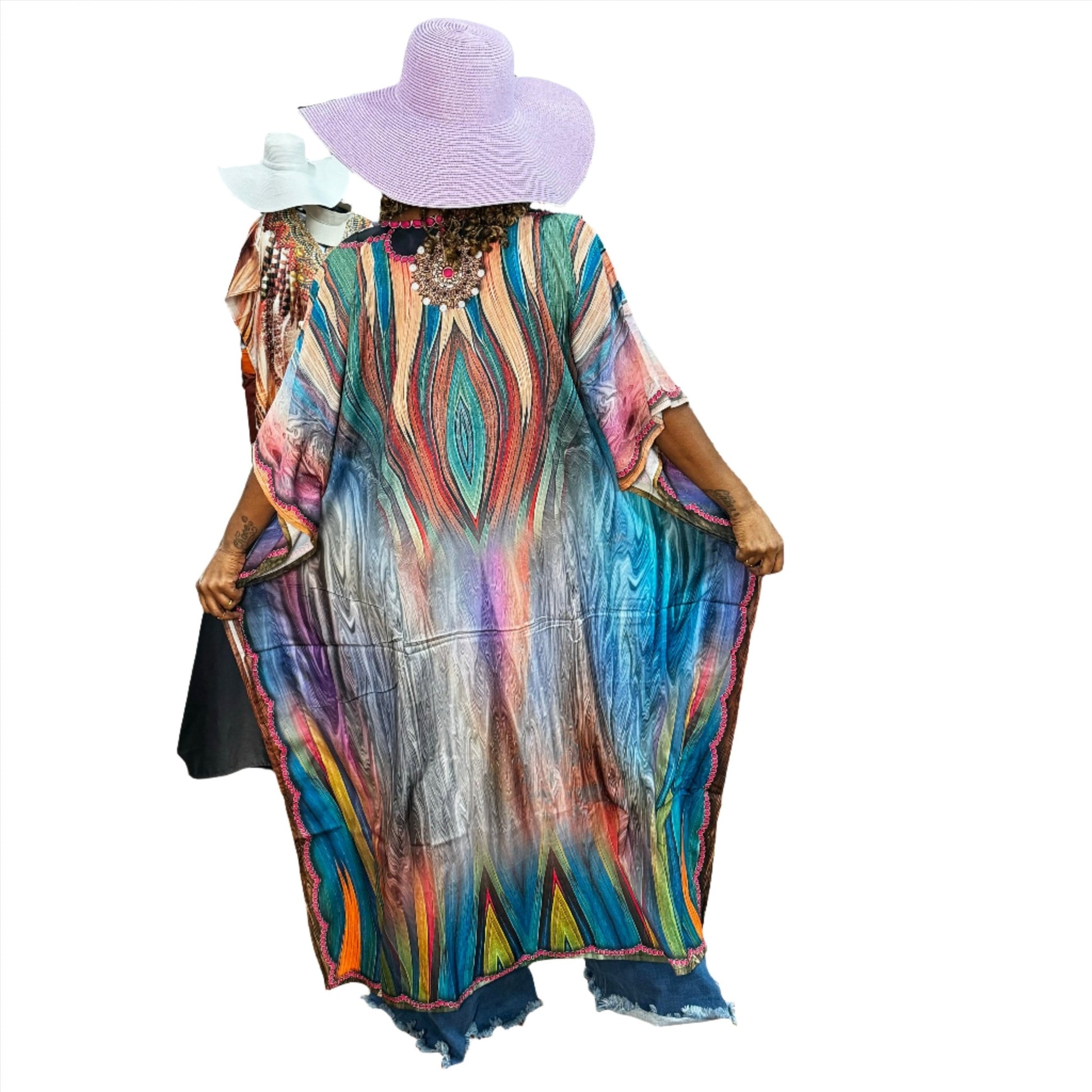 Vibrant Print Caftans - House of FaSHUN by Shun Melson