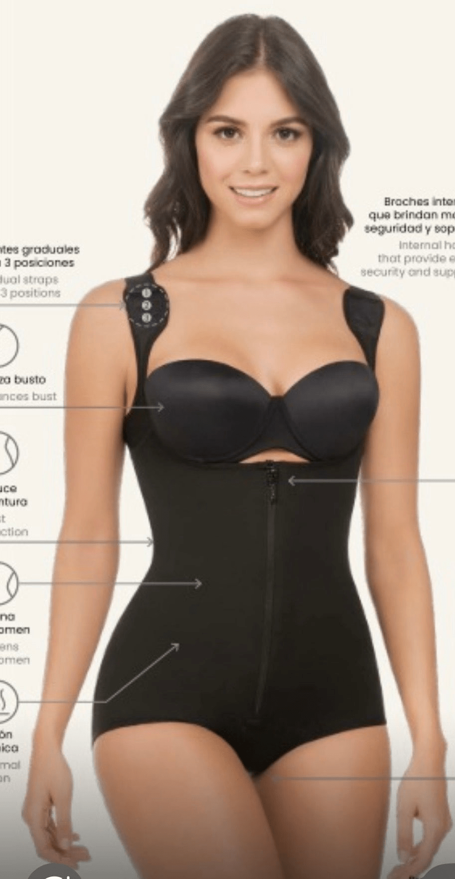 Wide Strap Body Shaper — Firm Compression Shapewear (S–5XL) - House of FaSHUN by Shun Melson