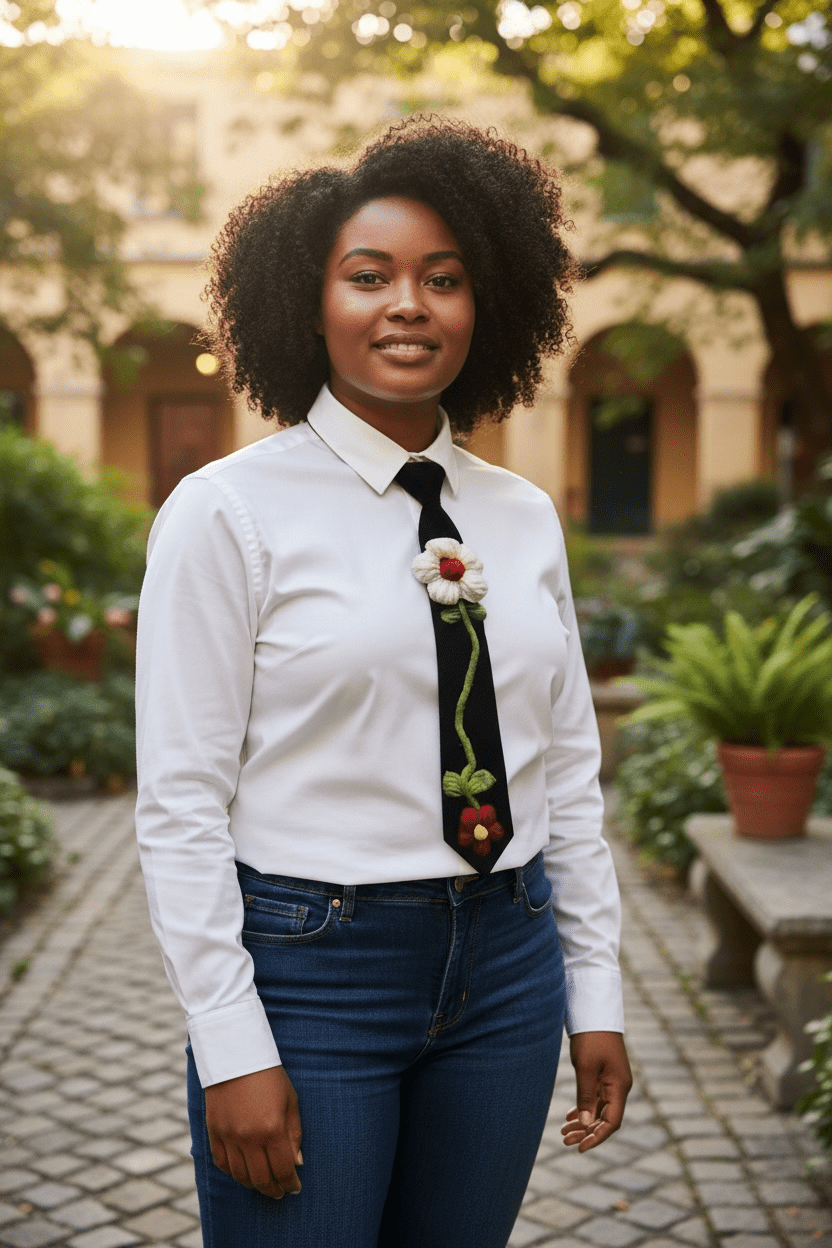 Women's Crochet Ties - House of FaSHUN by Shun Melson