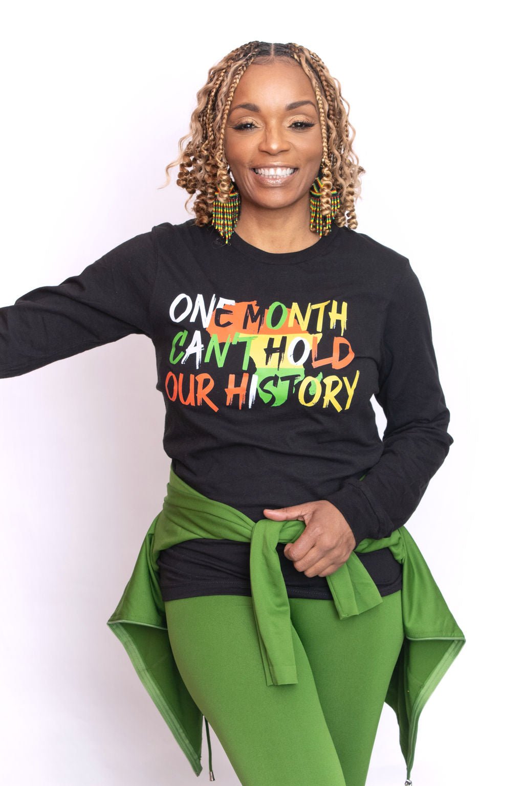 One Month Can't Hold Our History T-Shirt - House of FaSHUN by Shun Melson