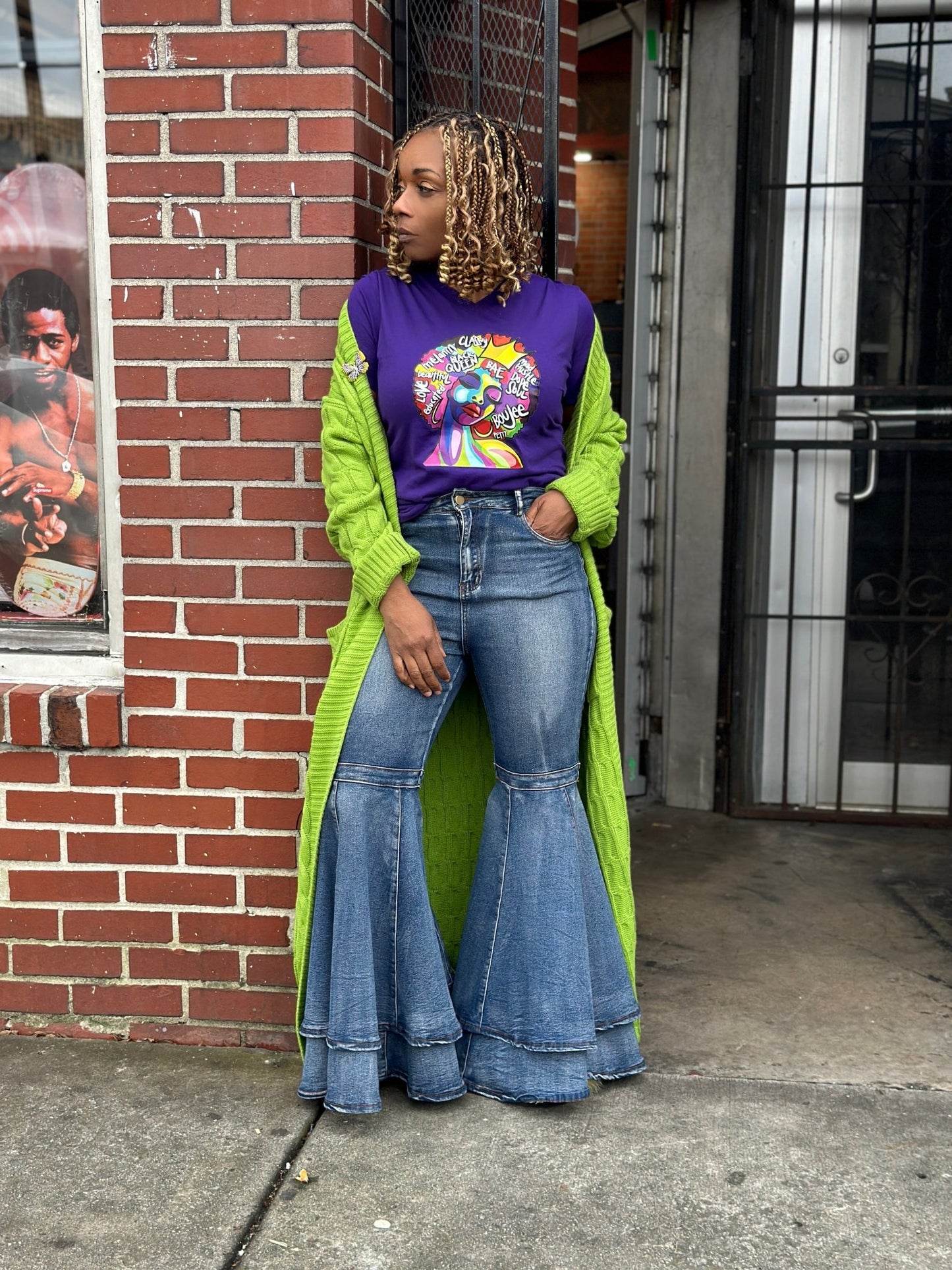 Vibrant Afro Tee – House of FaSHUN by Shun Melson